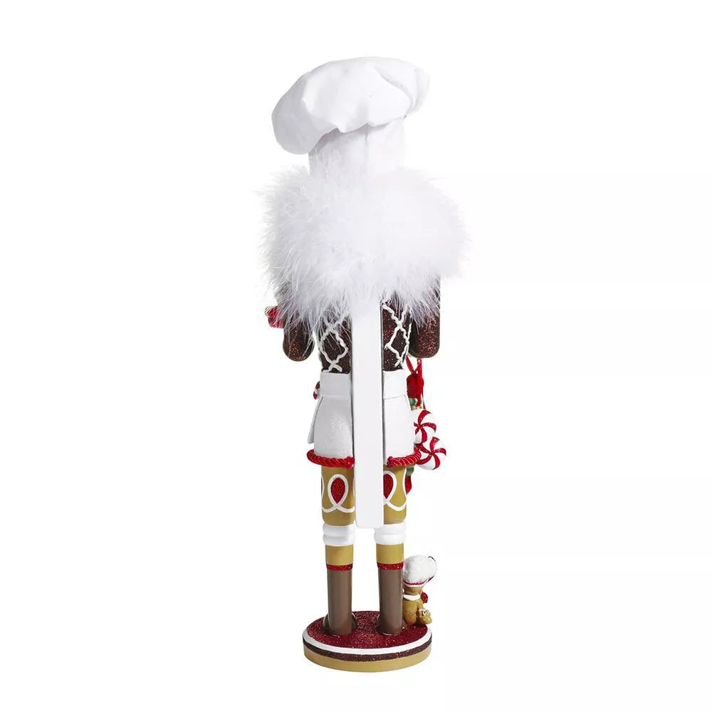 Kurt Adler Hollywood Nutcracker - Gingerbread Chef Christmas Nutcracker 15.5