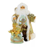 Karen Didion 17.25 in Sage Lighted Elegance Santa