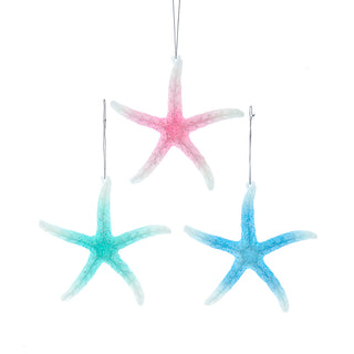 Luminosity Glow In the Dark Starfish Ornament Set T3756