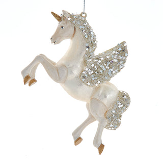 Celestial Fantasy Glass Pegasus Ornament T3800