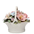 Cosmos Musical Porcelain Flower Basket