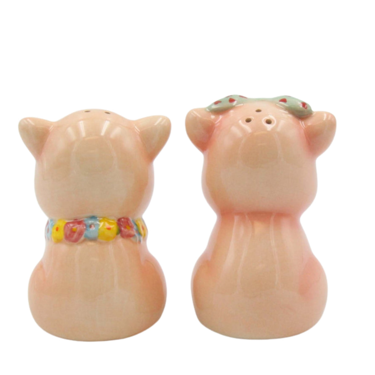 Happy Pigs Salt And Pepper Shaker Set