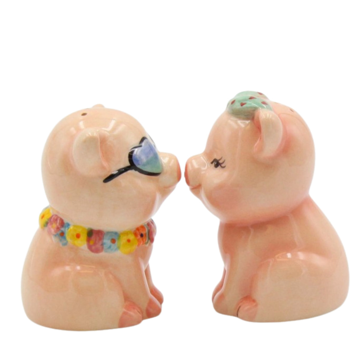 Happy Pigs Salt And Pepper Shaker Set