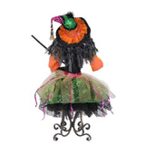 Karen Didion Halloween Glitzy Wine Witch, 24 inch