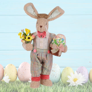 Karen Didion 24" Easter Mr. Coral Bunny SP041