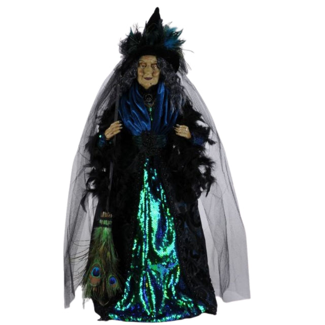 Karen Didion Priscilla Peacock Witch 32"