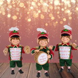 Karen Didion 3 Piece Musical Elf Set