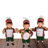 Karen Didion 3 Piece Musical Elf Set