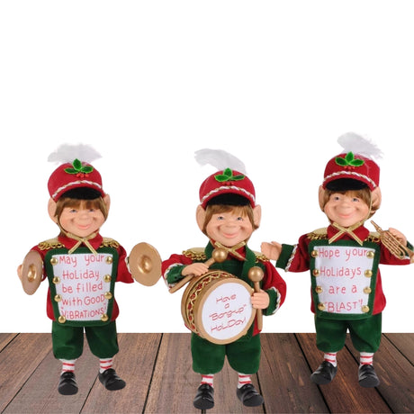 Karen Didion 3 Piece Musical Elf Set