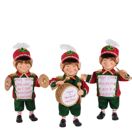 Karen Didion 3 Piece Musical Elf Set