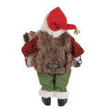 Karen Didion Woodland Stocking Santa