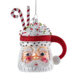 Noble Gems™ Santa Cocoa Mug Ornament