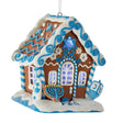 Gingerbread LED Hanukkah House Ornament