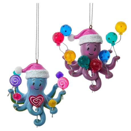 Octopus With Lollipop Ornaments