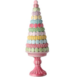 Pastel Macaroon Tree on Pedestal Faux Sugar Sprinkles 16"