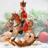 Traditional Christmas Nutcracker Rocking Horse