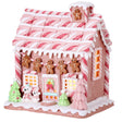 9" LED Battery with Timer Marshmallow Treats Gingerbread House