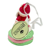 Regency International 3.5 in Macaroon Santa Claydough Ornament