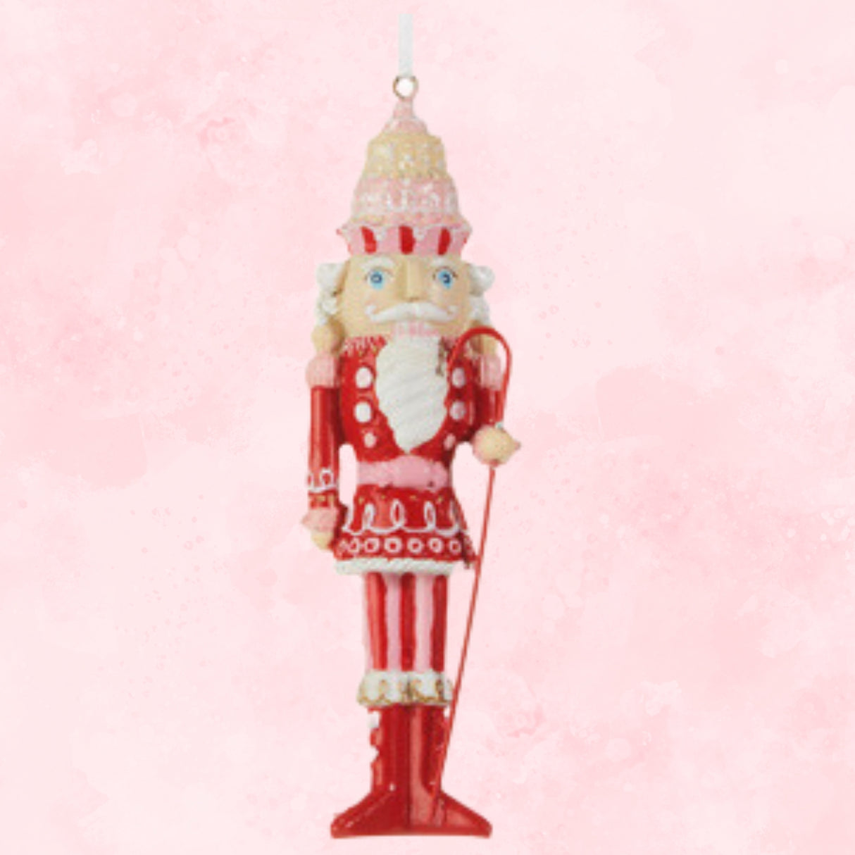 RAZ Imports 5.75" Resin Cupcake Nutcracker Ornament