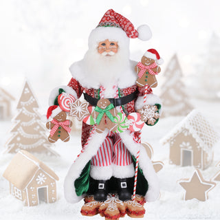 Karen Didion Originals Mr. Gingerbread Santa
