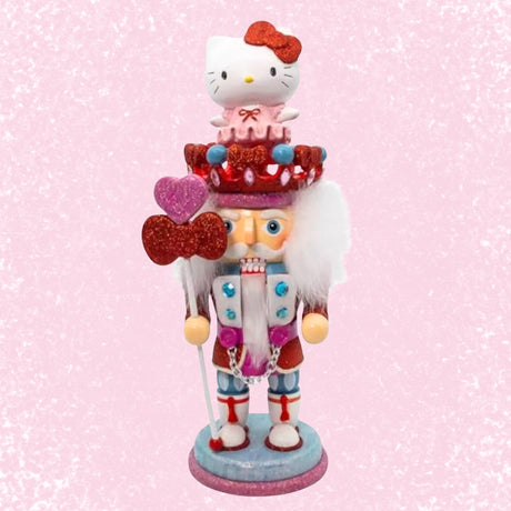 Kurt Adler Hello Kitty 14" Hollywood Nutcrackers™