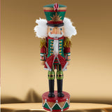 15" Hollywood Nutcrackers™ Green Hat Colorful Soldier Nutcracker