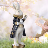 PRE-ORDER-Regency 13.5 Resin Royal Dapper Bunny MT26145