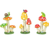 Hanna's Handiworks Garden Critters Mushroom Bunch Frog Snail Ladybug 65501