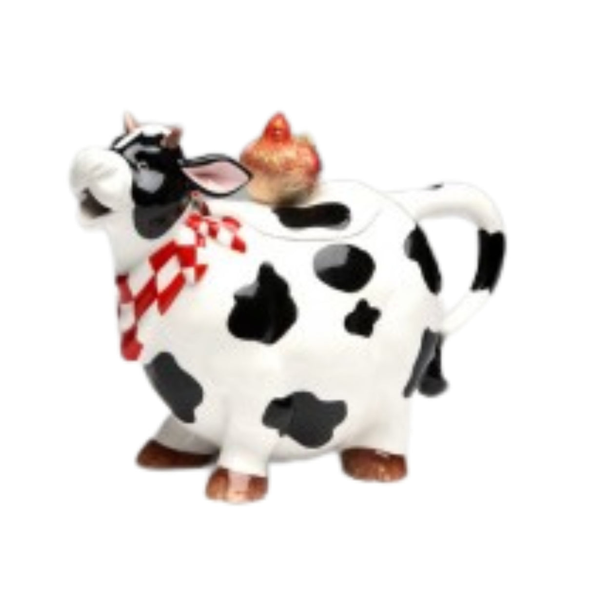 Appletree Designs Barn Yard Cow Chicken Teapot