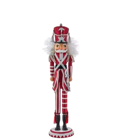 15" Hollywood Nutcrackers™ Tall Skinny Soldier Nutcracker-Red