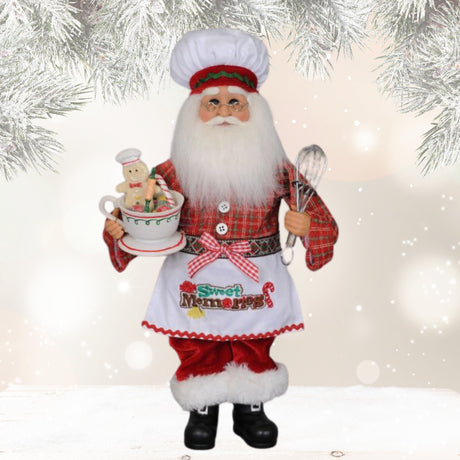 Christmas Holiday Memories Kitchen Santa