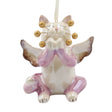 Whisker the Purple Angel Cat Ornament