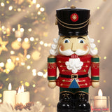 Nutcracker Soldier with Lights, 18.5 inches