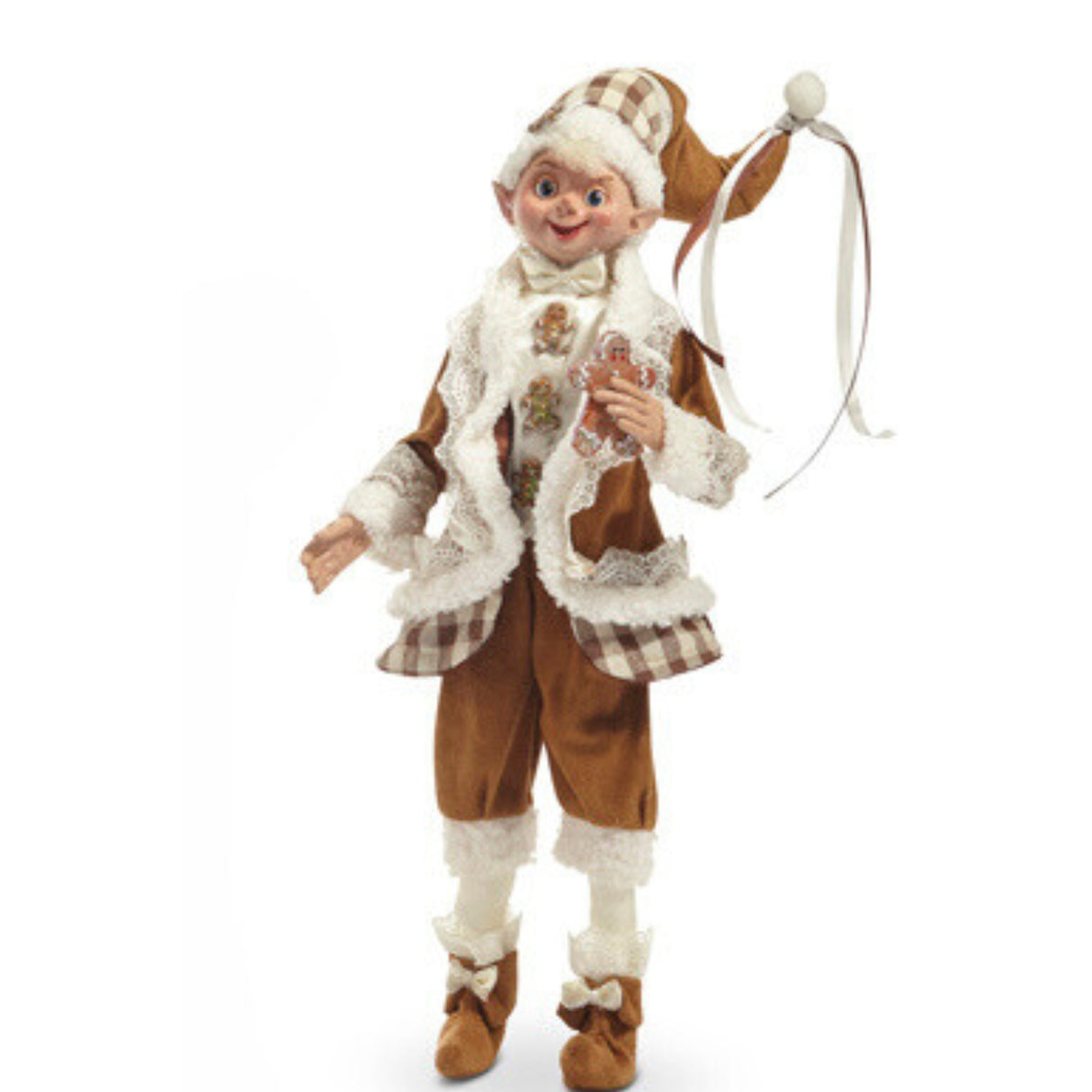 Raz 16" Posable Gingerbread Elf