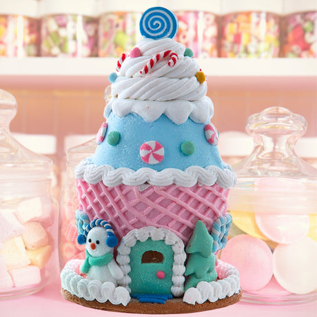 6.2"  Ice Cream Candy House Table Piece