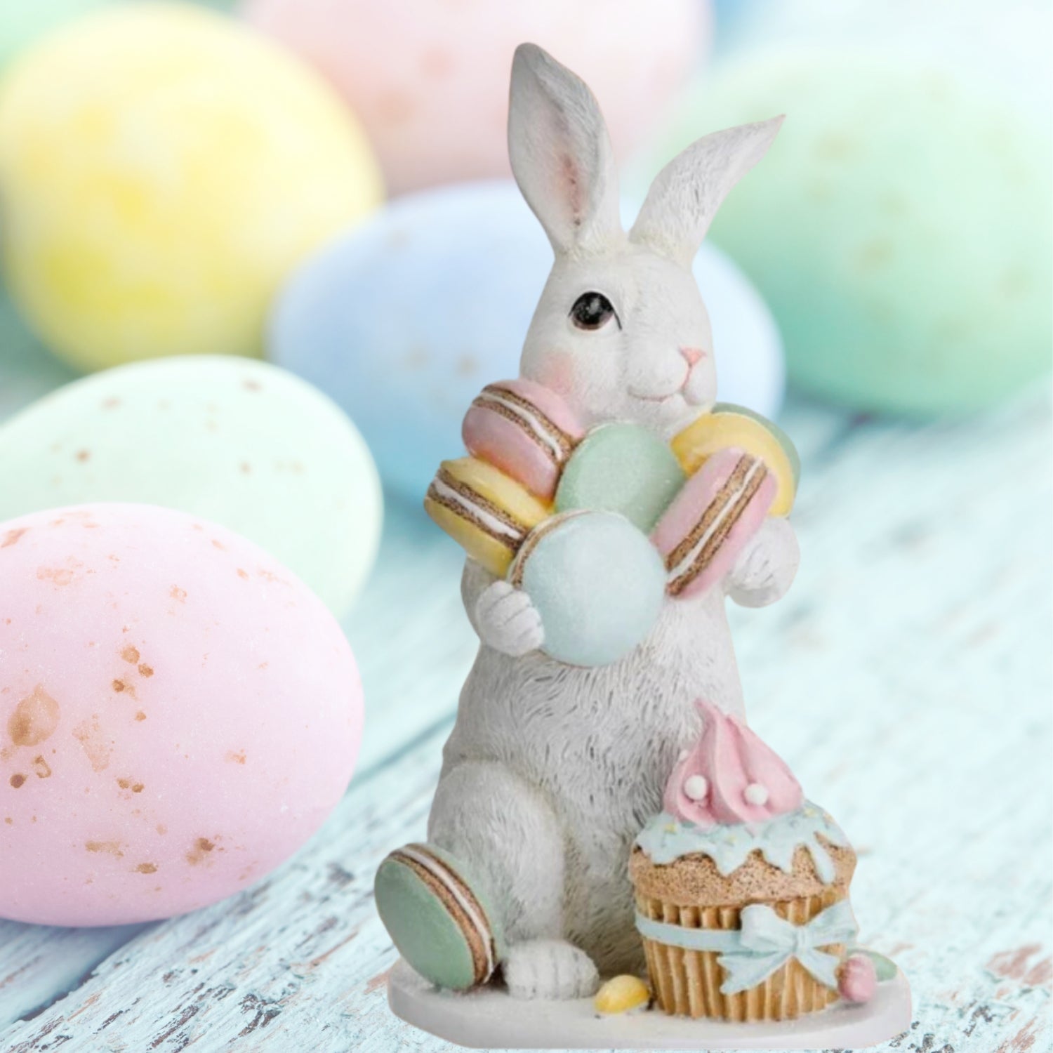 Shops Pastel Macaroon Easter Bunny