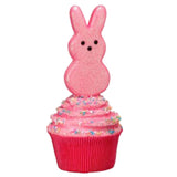 Regency Easter 8.5" Styro Glittered Bunny Peep Cupcake MT25900