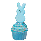 Regency Easter 8.5" Styro Glittered Bunny Peep Cupcake MT25900