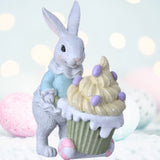 PRE-ORDER-Regency 7-8" Resin Sweets Bunny Ice Cream or Cupcake MT26186