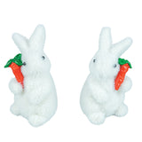 Hanna's Handiworks Flocking Bunny Bunbun includes Tray 2 Asst Small 65455