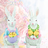 Hanna's Handiworks Easter Bunny Rabbit with Chicks Boy or Girl  65456