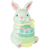 Hanna's Handiworks 9" Easter Bunny Ceramic Cookie Jar