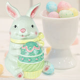 Hanna's Handiworks 9" Easter Bunny Ceramic Cookie Jar