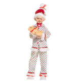 PRE-ORDER Raz 16" Pajama Party Posable Elf 4502286