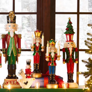 PRE-ORDER Raz 23.5" Nutcracker with Tree on Head 4512168
