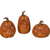 Pre-Order Gerson 6.9" Resin Harvest Pumpkin Head Set 2797130