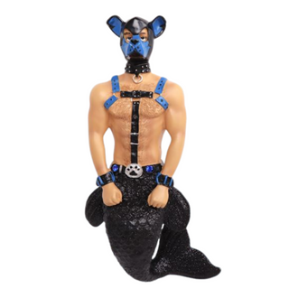 December Diamonds Pup (Blue Version) Merman Christmas Ornament 55-55478