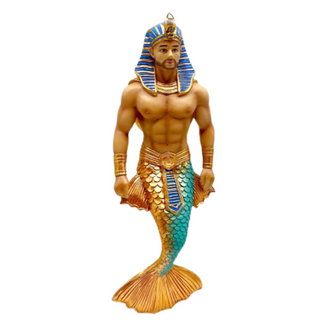 December Diamonds Pharaoh Merman Christmas Ornament 55-55467