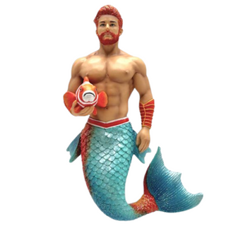 December Diamonds Clown Fish Merman Christmas Ornament 55-55468