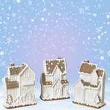 Pre-Order Gerson 5.5" Frosted Gingerbread House Set 2694730